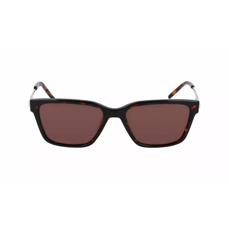 DKNY dameszonnebril DK713S5617237 havana bruin rechthoekig 56mm