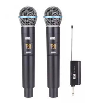 DNA Professional DNA BAT DUAL VOCAL SET dual draadloos microfoonsysteem