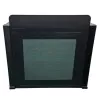 DNA PROFESSIONAL DNA DJ BOOTH MESH BK draagbare DJ-stand, zwart