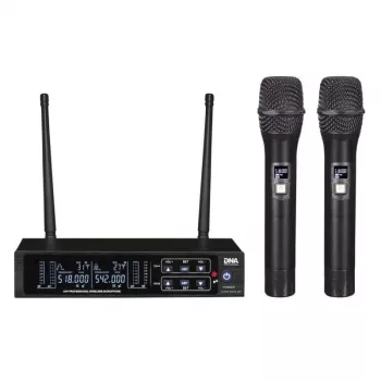 DNA PROFESSIONAL DNA STAGE VOCAL SET draadloos handmicrofoonsysteem (2 microfoons)