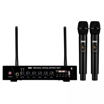 DNA PROFESSIONAL DNA VM DUAL VOCAL EFFECT SET draadloos microfoonsysteem