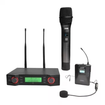 DNA Professional VM Dual Vocal Head Set - Draadloos microfoonsysteem