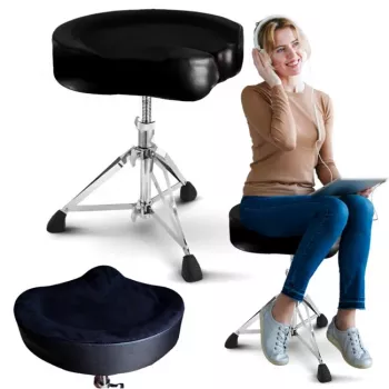 DNA Throne 1 drumkruk met dubbel gebraceerde driepoot