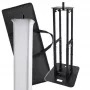 DNA TOTEM V2 Truss Stand Base - Zwart, staal, 300x300mm