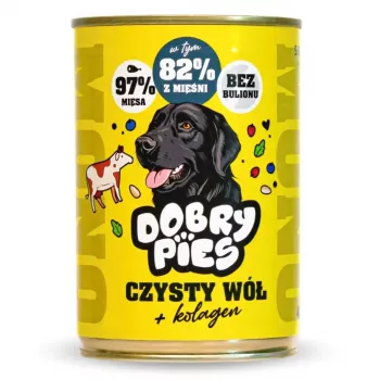 DOBRY PIES monoproteïne Pure Ox met collageen 400g