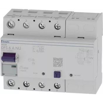 Doepke DFS6 063-4/0,03-A NU aardlekschakelaar 4-polig 63A 30mA type A 09144801