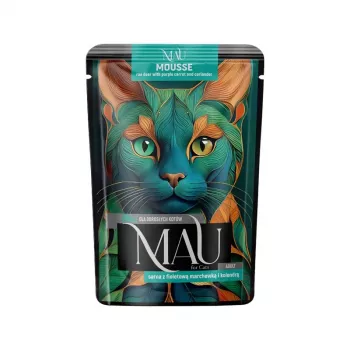 Dolina Noteci Mau Mus Hert met paarse wortel en koriander 85g
