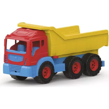 DOLU kiepwagen rood geel 7016