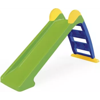 DOLU Green Slide 3031 – 3-traps kinderglijbaan met brede treden & handgrepen, binnen/buiten, 25 kg draagkracht