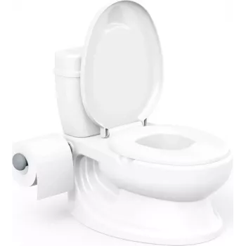 Dolu WC potjestraining toilet met spoelgeluid, wit 8690089070517