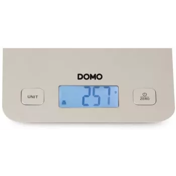 DOMO DO9239W ultraplatte elektronische keukenweegschaal 5kg / 1g precisie LCD
