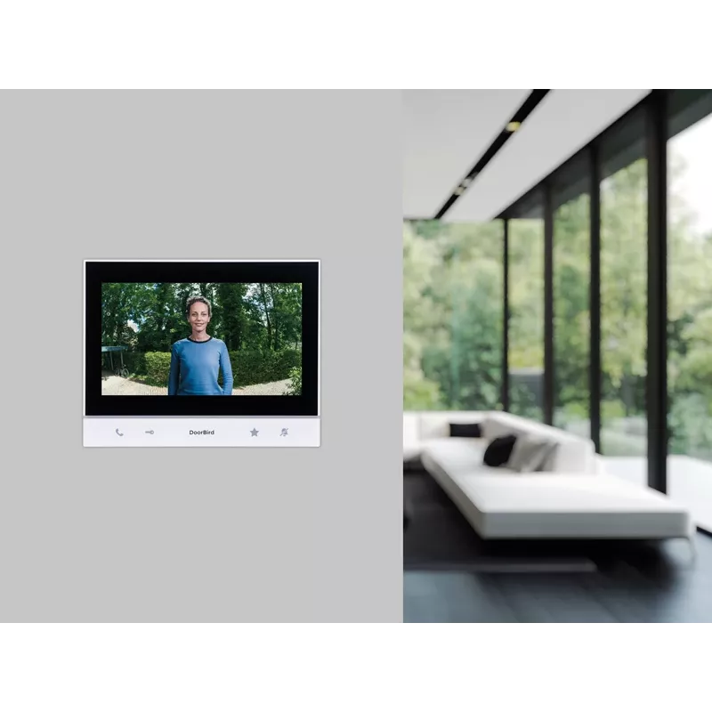 Doorbird A1103 IP Video Indoor Station 7 inch IPS-touchdisplay wit zwart