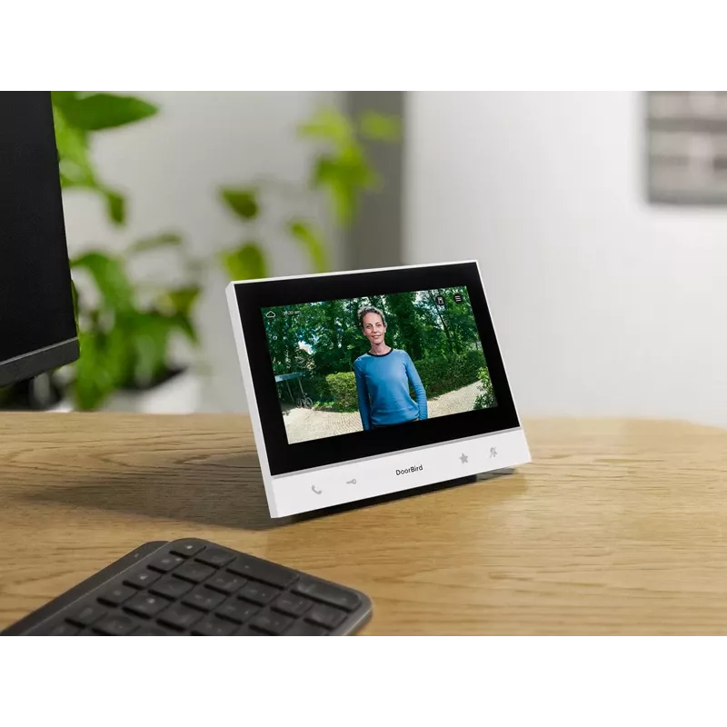 Doorbird A1103 IP Video Indoor Station 7 inch IPS-touchdisplay wit zwart