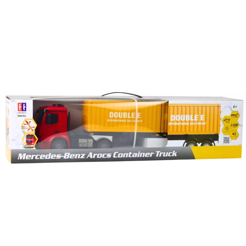 Double E Mercedes-Benz Arocs RC Container-vrachtwagen 1:26