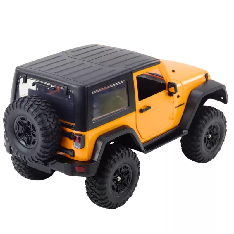 Double E RC Jeep Wrangler Rock Crawler Oranje 1:14 Op afstand bestuurbare offroad-auto