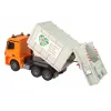 Double E Op afstand bestuurde vuilniswagen Mercedes-Benz Antos Oranje container 12898