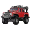 Double E op afstand bestuurd offroad-voertuig RC Land Rover Defender 90 rood 1:14