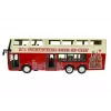 Double E Op afstand bestuurde dubbeldekkerbus R/C 2.4G 1:18