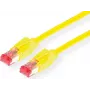 DRAKA HP-FTP Cat.6 patchkabel, 1 m, geel (21.05.6012)