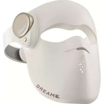 DREAME Chrona Photon 3D LED-gezichtsmasker - 7-kleuren fotontherapie, 180 LEDs, app-bediening, beige