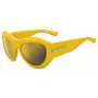 DSQUARED2 D2-0072-S-40G heren vierkante acetaat zonnebril Havana Brown Gradient 59mm