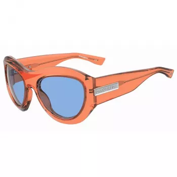 DSQUARED2 D2-0072-S-L7Q heren zonnebril, Havana acetaat montuur, groene polycarbonaatglazen, 59 mm