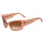 DSQUARED2 dameszonnebril D2-0118-S-733 zwart vierkant acetaat montuur grijs verloopglas 57mm