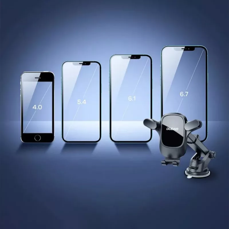 Dudao F5PRO+ telefoonhouder met zuignap - zwart