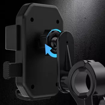 Dudao F7 houder voor fiets, motor, scooter - zwart