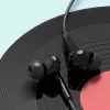 DUDAO Hi-Fi X3C+ bedrade in-ear-koptelefoon met microfoon, 1,2 m, zwart