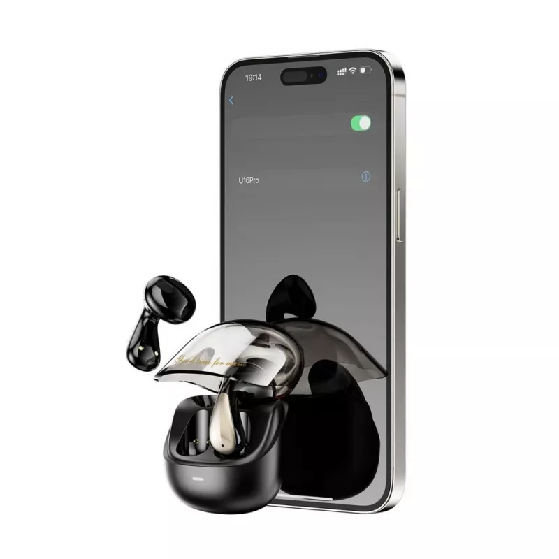 DUDAO U16Pro TWS Bluetooth 5.3 draadloze koptelefoon - zwart