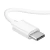 Dudao USB Type-C Connecto stereo headset nieuw ergonomisch oordopjesontwerp X3C wit