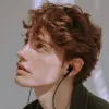 Dudao X3C in-ear bedrade USB-C hoofdtelefoon 1,2m - zwart