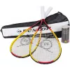 Dunlop crossminton set geel en rood 762091