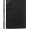 DURABLE 258001 showhefter A4+ showmap met hechtstrook, transparante voorzijde, blauwe achterzijde, 25-pack