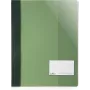 DURABLE A4+ showmap met etiketvenster, transparant, 25-pack 269005