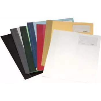 DURABLE A4+ ondoorzichtige rapportmap met metaalhechter, 25-pack, diverse kleuren 250004