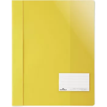 DURABLE A4+ berichtmap met etiketvenster 90x57 mm, transparant, 25-pack 269004