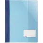 DURABLE A4+ transparante reportmap met etiketvenster, 90 x 57 mm, 25-pack 269006