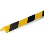 DURABLE C19 hoekbeschermingsprofiel, haaks, 26 x 26 mm, zelfklevend, transparant, 5-pack (1101130)