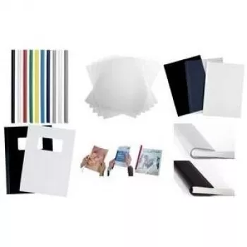DURABLE klemstrips A5 5 mm, 100-pack, transparant 291119
