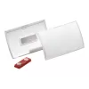 DURABLE CLICK FOLD magnetische naamkaarthouder 90x54 mm, transparant, 10-pack (821519)