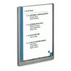 Durable Click Sign A4 Deurbordje staand, grafiet (486737)