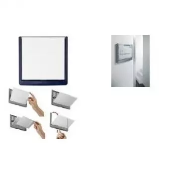 DURABLE CLICK SIGN deurbord 149 x 148,5 mm, donkerblauw, 486207