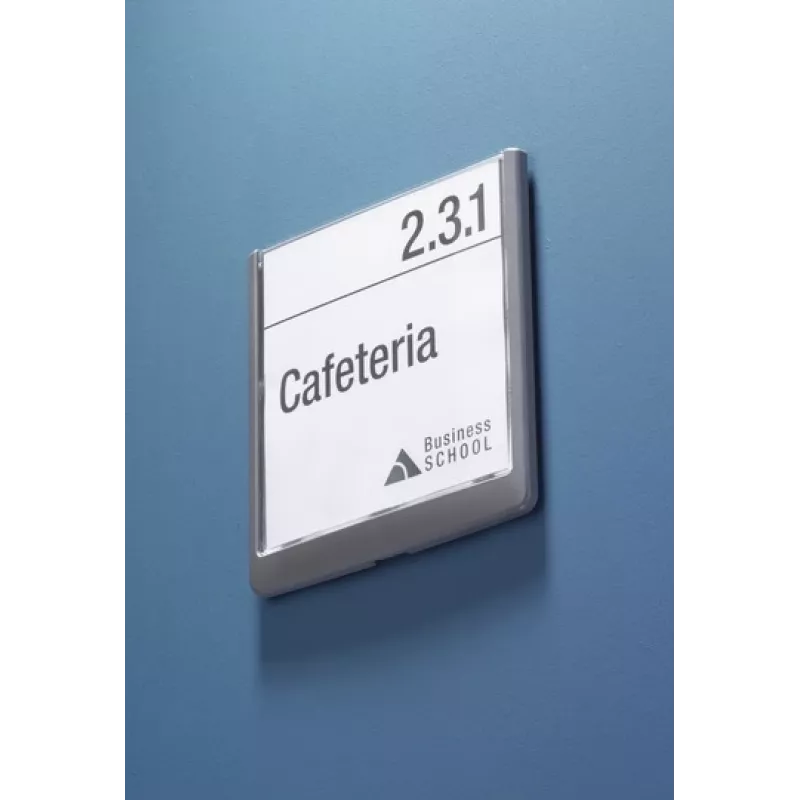 Durable Click Sign Deurbordje 149 x 148,5 mm, grafiet (486237)