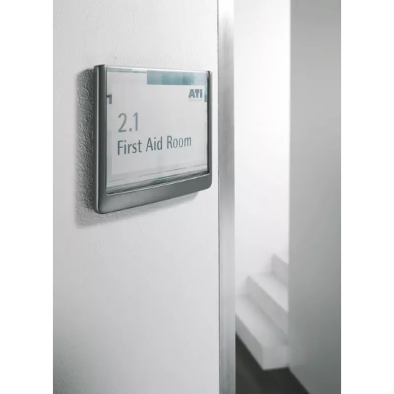 Durable Click Sign Deurbordje 149 x 148,5 mm, grafiet (486237)