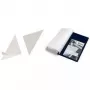 DURABLE CORNERFIX® zelfklevende driehoekstasjes, 175 mm, transparant, 100 stuks (828319)