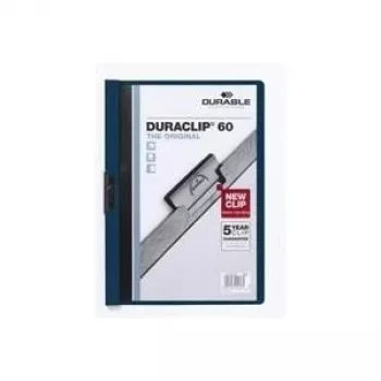 DURABLE DURACLIP 60 A4 klemhechter, transparant, 25-pack (220928)