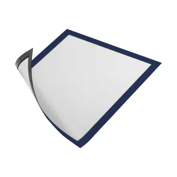 DURABLE DURAFRAME MAGNETIC A4-infokader, donkerblauw, verpakking van 5 486907
