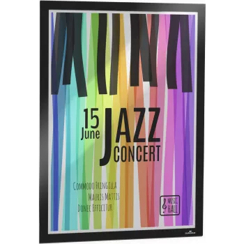 DURABLE DURAFRAME POSTER A2 zelfklevend informatieframe, zwart, 1 stuk 505301